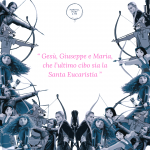 Gesù, Giuseppe e Maria, che l'ultimo cibo sia la Santa Eucaristia