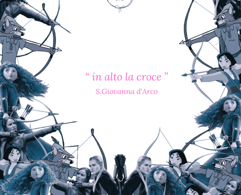 in alto la croce